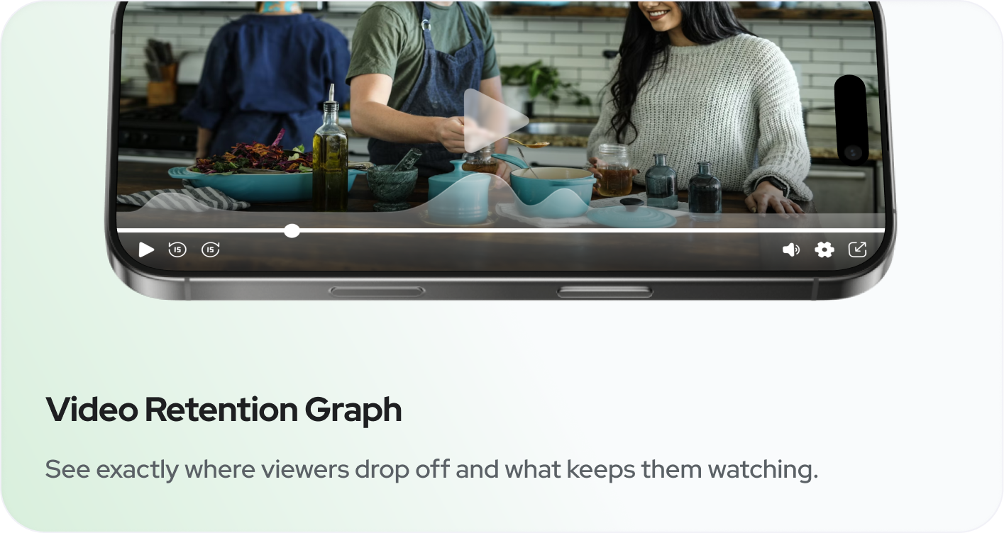 Netflix-style catalogue - Showcase your content in a modern, binge-ready layout.